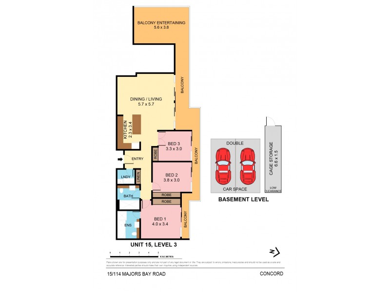 15/114 Majors Bay Road, Concord NSW 2137 Floorplan