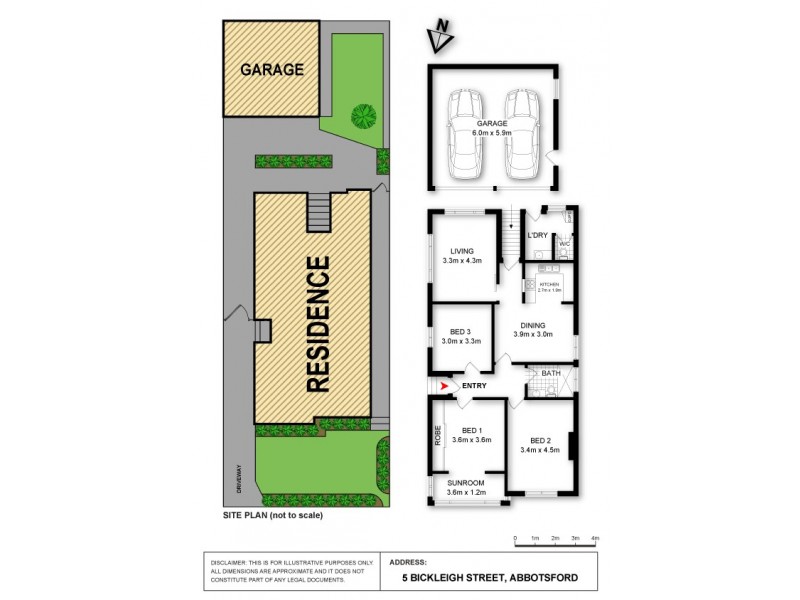 5 Bickleigh Street, Abbotsford NSW 2046 Floorplan