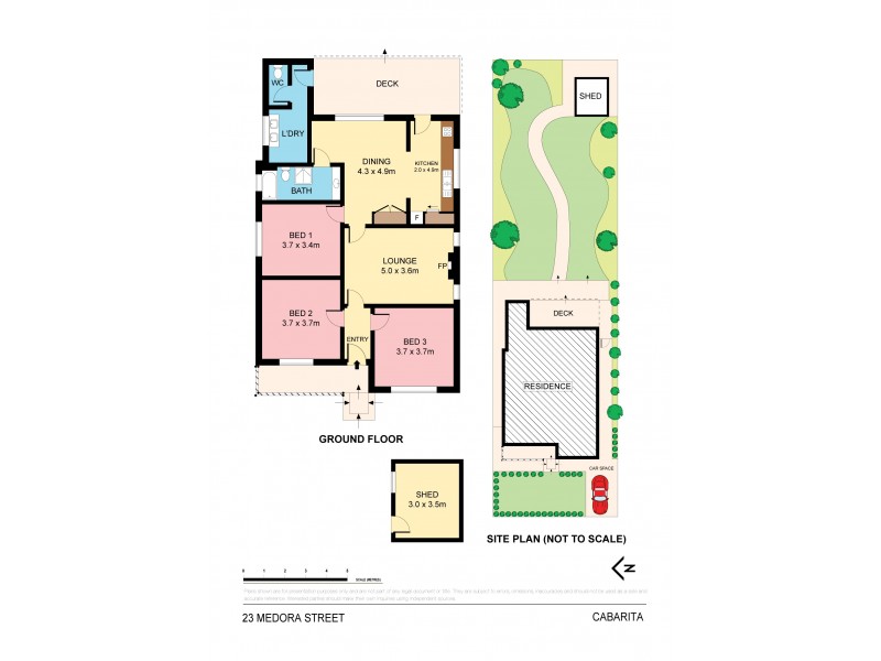 23 Medora Street, Cabarita NSW 2137 Floorplan