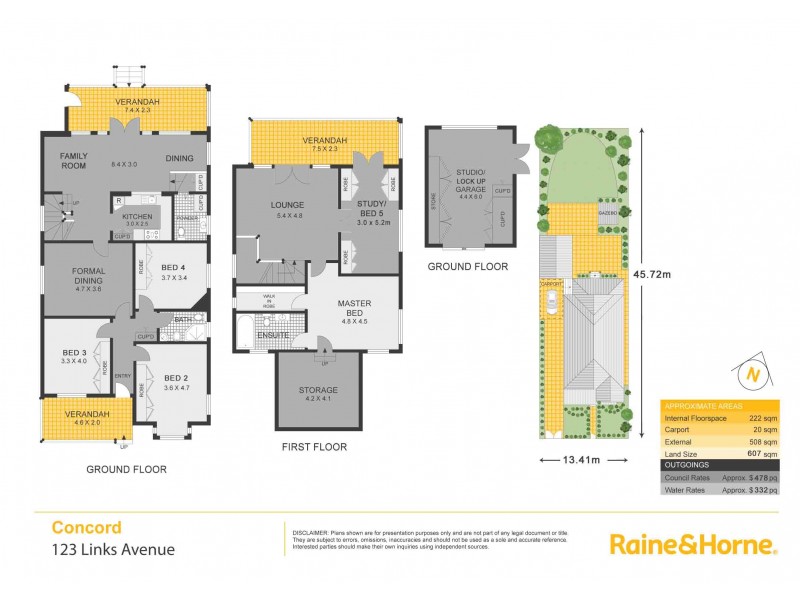 123 Links Avenue, Concord NSW 2137 Floorplan