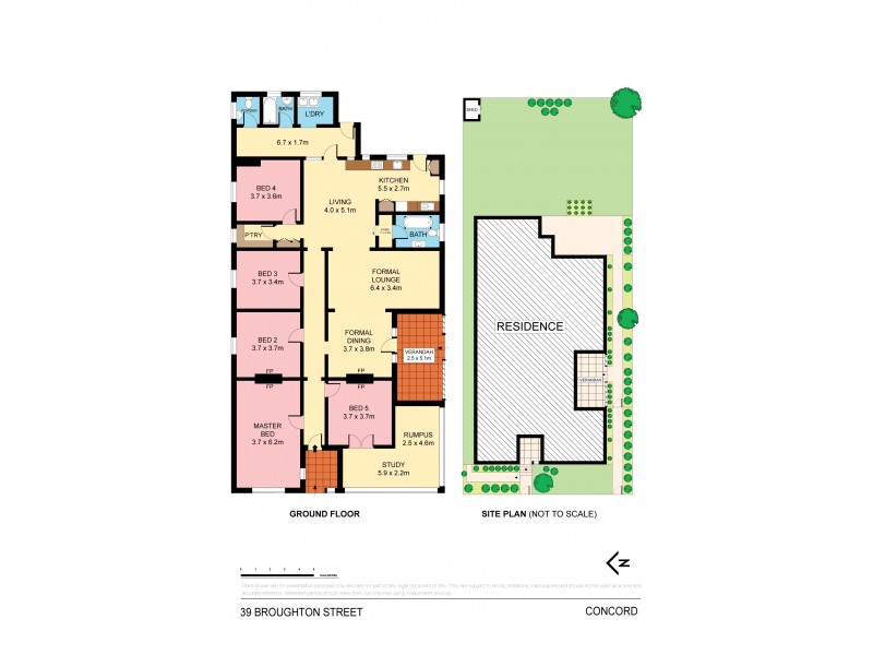 39 Broughton Street, Concord NSW 2137 Floorplan