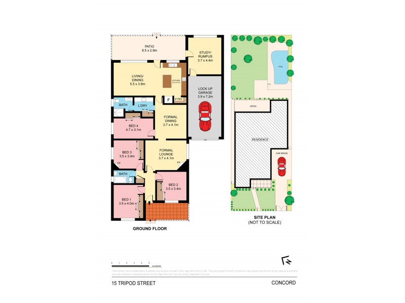 15 Tripod Street, Concord NSW 2137 Floorplan