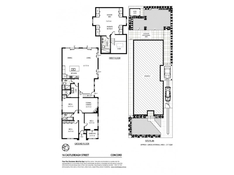 16 Castlereagh Street, Concord NSW 2137 Floorplan