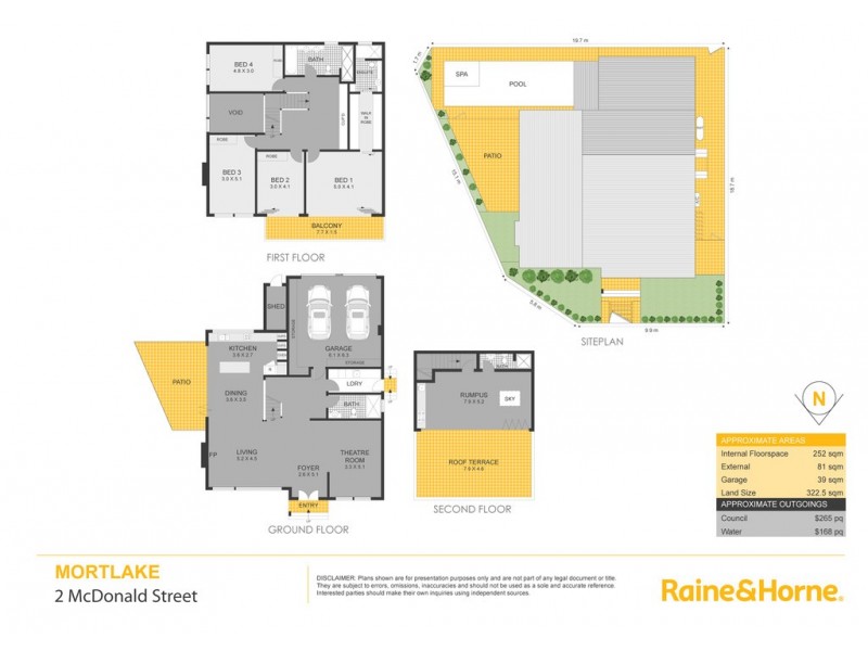 2 McDonald Street, Mortlake NSW 2137 Floorplan