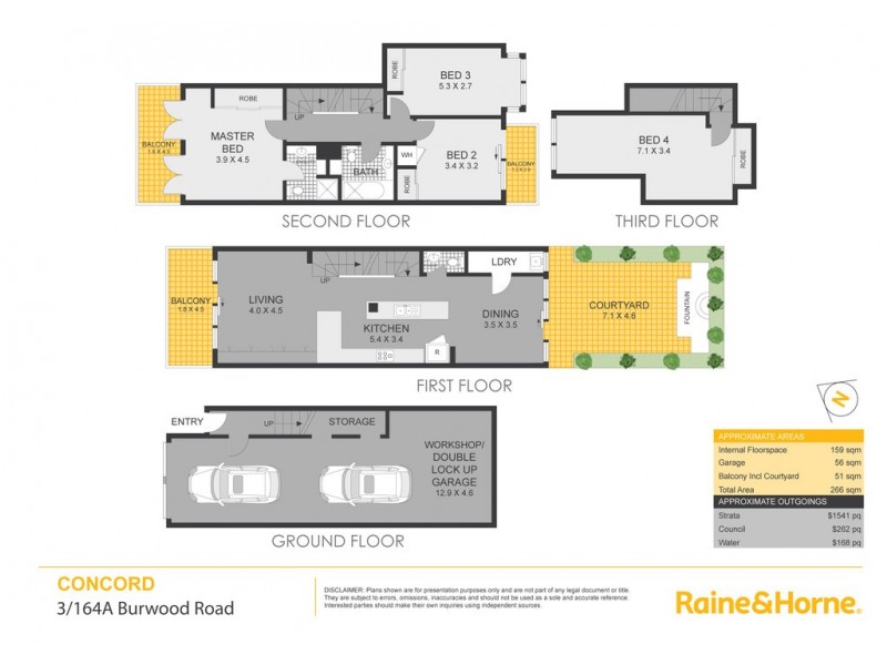 3/164A Burwood Road, Concord NSW 2137 Floorplan