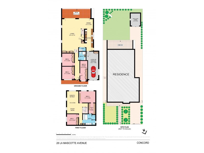 28 La Mascotte Avenue, Concord NSW 2137 Floorplan