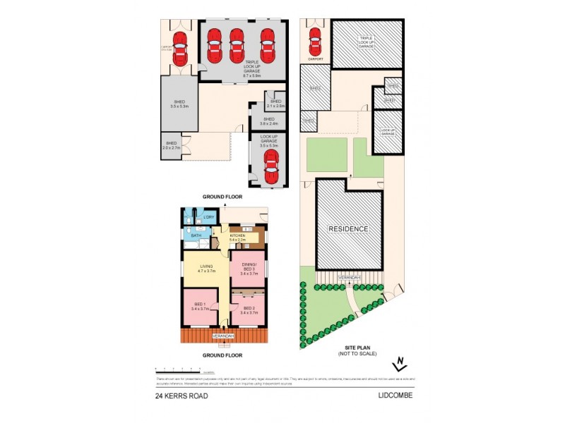 24 Kerrs Road, Lidcombe NSW 2141 Floorplan