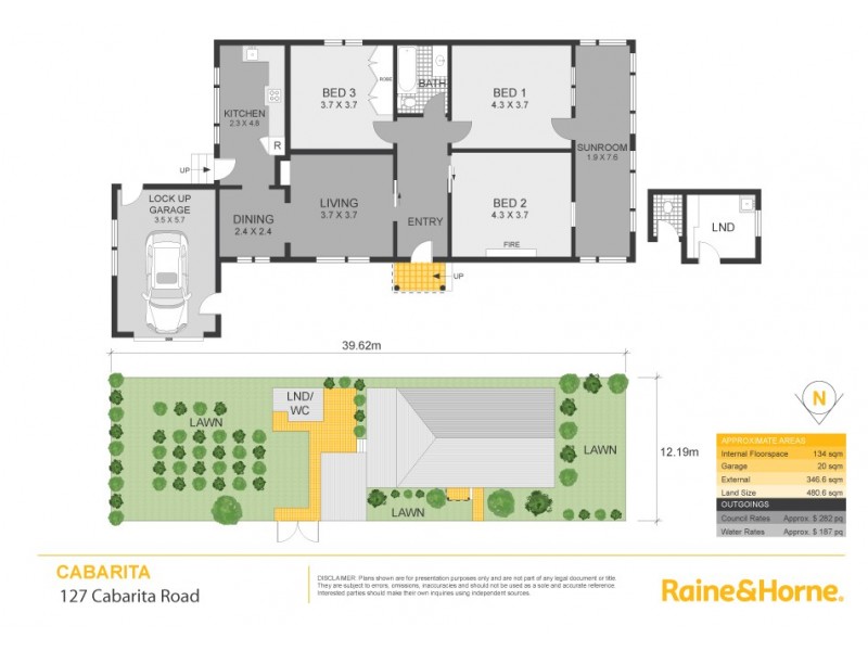 127 Cabarita Road, Cabarita NSW 2137 Floorplan