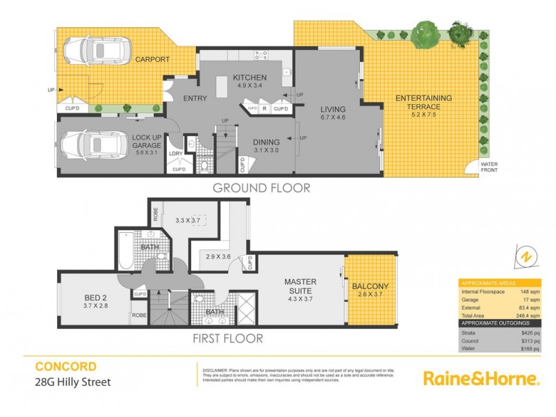 28G Hilly Street, Mortlake NSW 2137 Floorplan