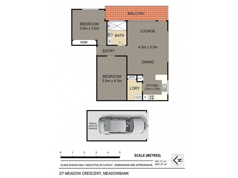 3/7 Meadow Crescent, Meadowbank NSW 2114 Floorplan