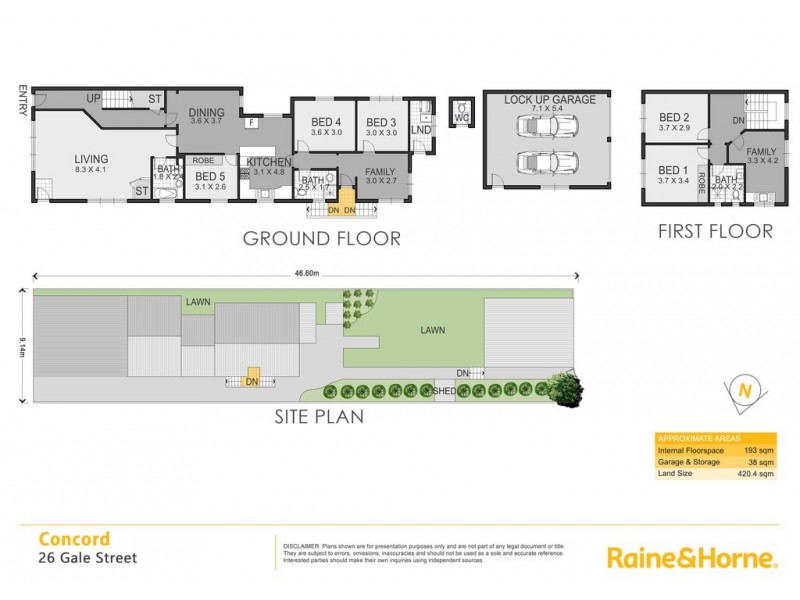26 Gale Street, Concord NSW 2137 Floorplan