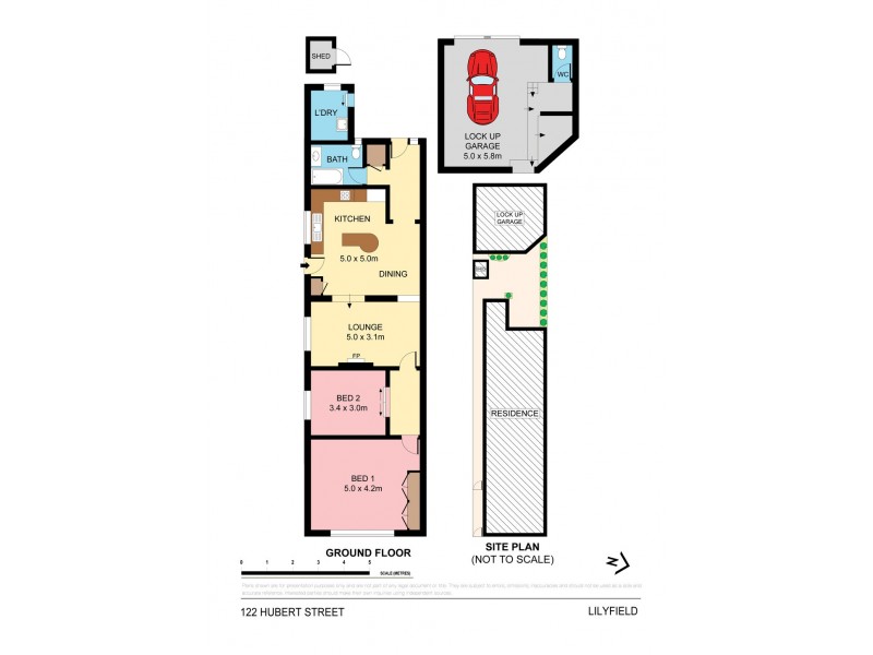 122 Hubert Street, Lilyfield NSW 2040 Floorplan