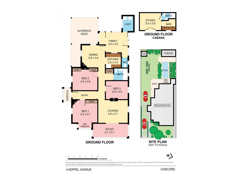 4 Keppel Avenue, Concord NSW 2137 Floorplan