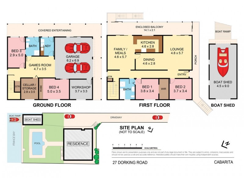 27 Dorking Road, Cabarita NSW 2137 Floorplan
