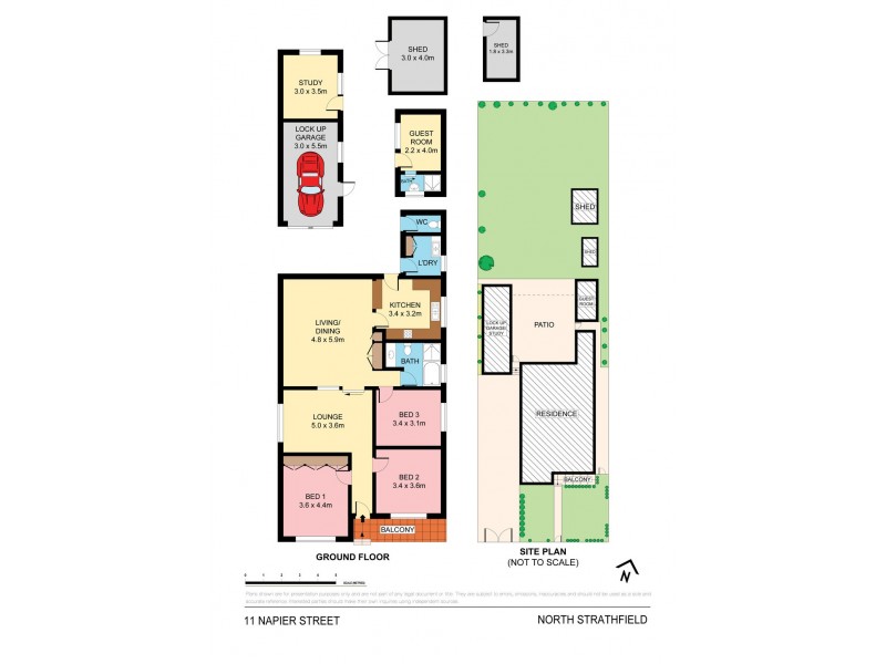 11 Napier Street, North Strathfield NSW 2137 Floorplan