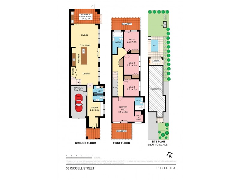 38 Russell Street, Russell Lea NSW 2046 Floorplan