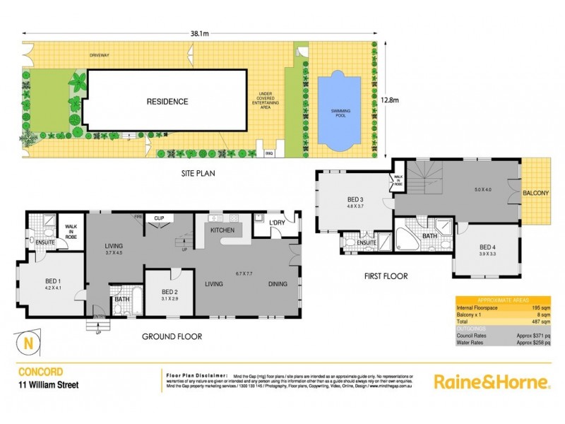 11 William Street, Concord NSW 2137 Floorplan