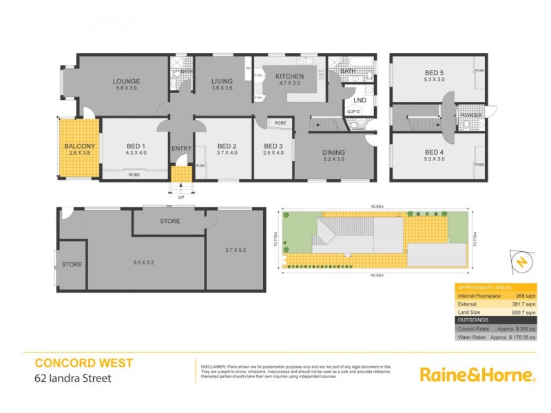 62 Iandra Street, Concord West NSW 2138 Floorplan