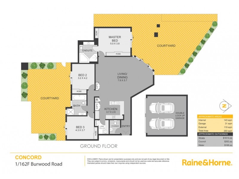 1/162F Burwood Road, Concord NSW 2137 Floorplan