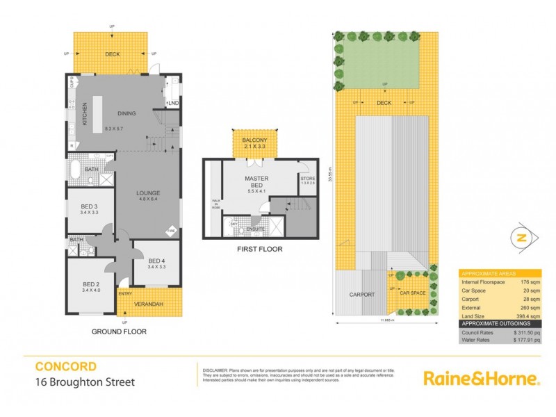 16 Broughton Street, Concord NSW 2137 Floorplan
