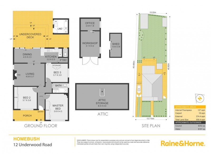 12 Underwood Road, Homebush NSW 2140 Floorplan
