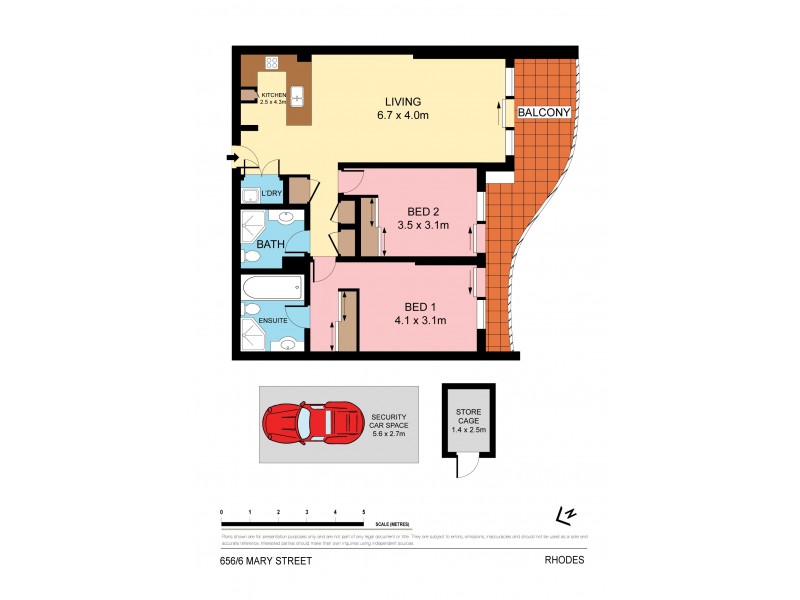 656/6 MARY STREET, Rhodes NSW 2138