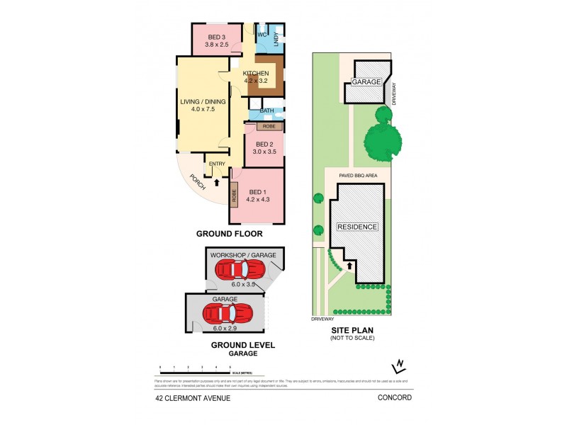42 Clermont Avenue, Concord NSW 2137 Floorplan