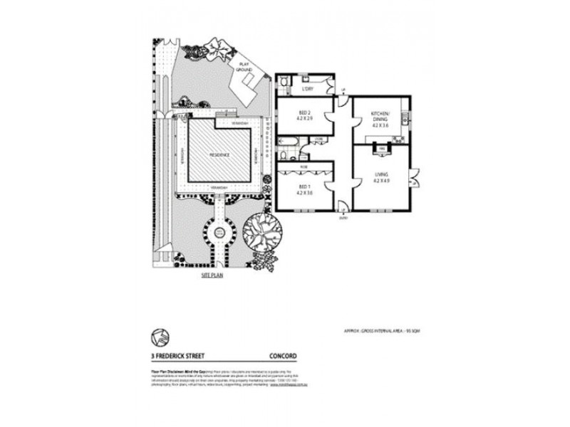 3 Frederick Street, Concord NSW 2137 Floorplan