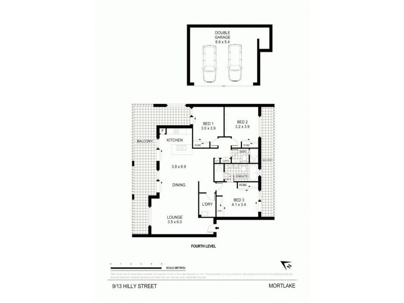 9/13 Hilly Street, Mortlake NSW 2137 Floorplan