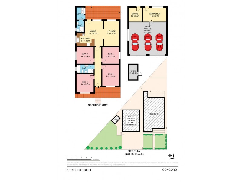 2 Tripod Street, Concord NSW 2137 Floorplan