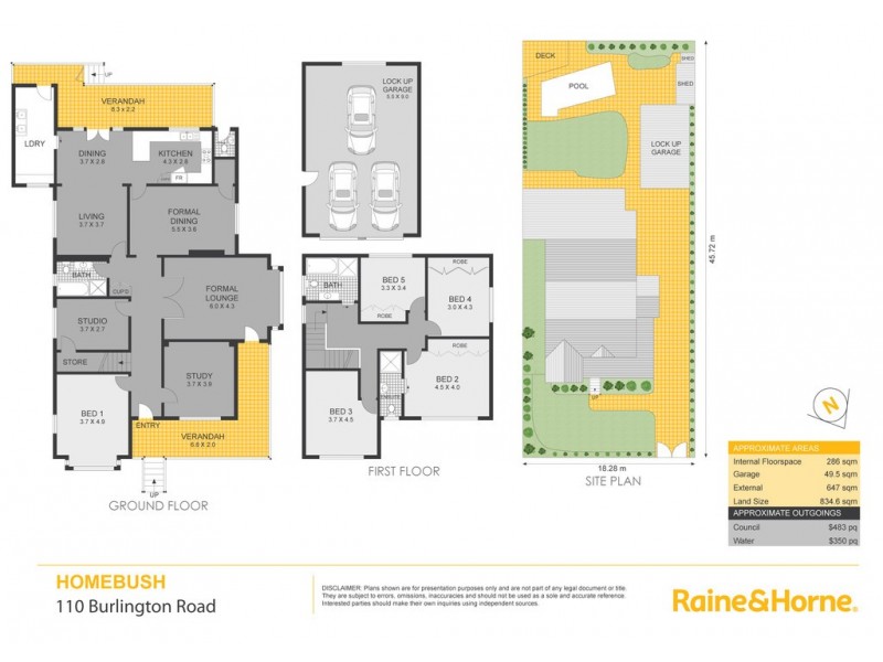 110 Burlington Road, Homebush NSW 2140 Floorplan