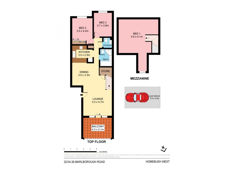 32/34-36 Marlborough Road, Homebush West NSW 2140