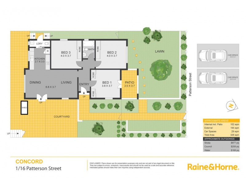 1/16 Patterson Street, Concord NSW 2137 Floorplan