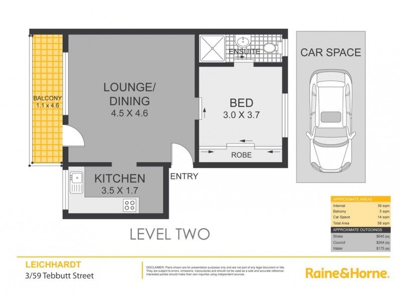 3/59 Tebbutt Street, Leichhardt NSW 2040 Floorplan