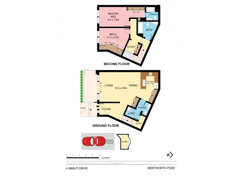 4 Amalfi Drive, Wentworth Point NSW 2127 Floorplan