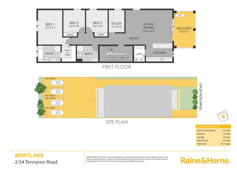 1,2,3/34 Tennyson Road, Mortlake NSW 2137