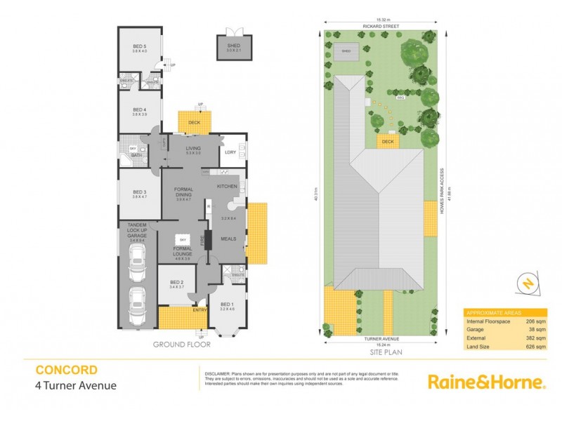 4 Turner Avenue, Concord NSW 2137 Floorplan