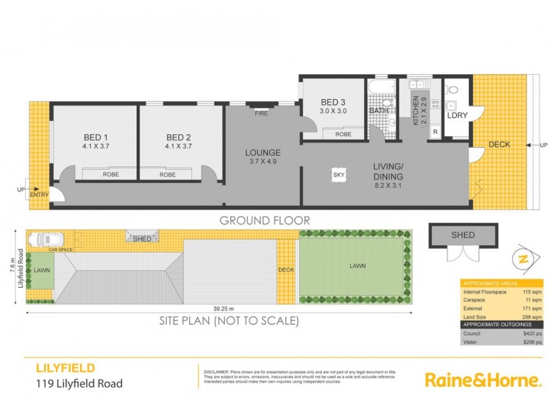 119 Lilyfield Road, Lilyfield NSW 2040 Floorplan