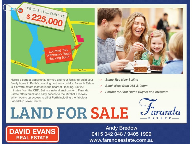 Lot 69 Faranda Estate, Hocking WA 6065