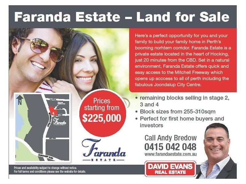 Lot 177 Faranda Estate, Hocking WA 6065
