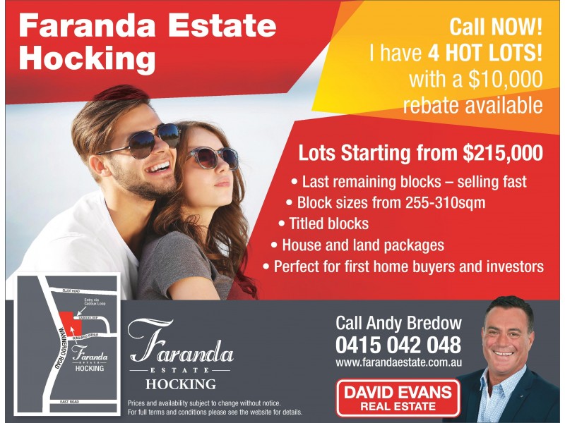 Lot 173 Faranda Estate, Hocking WA 6065