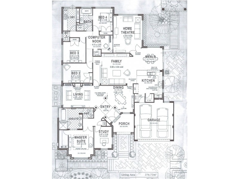 4 Karon Road, Iluka WA 6028 Floorplan