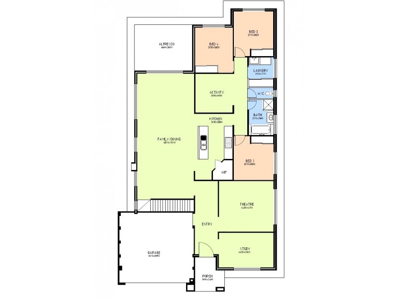 35 Trumpeter Parade, Yanchep WA 6035 Floorplan