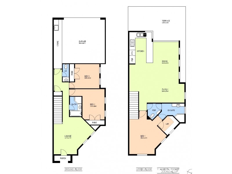 1 Alberta Pocket, Joondalup WA 6027 Floorplan