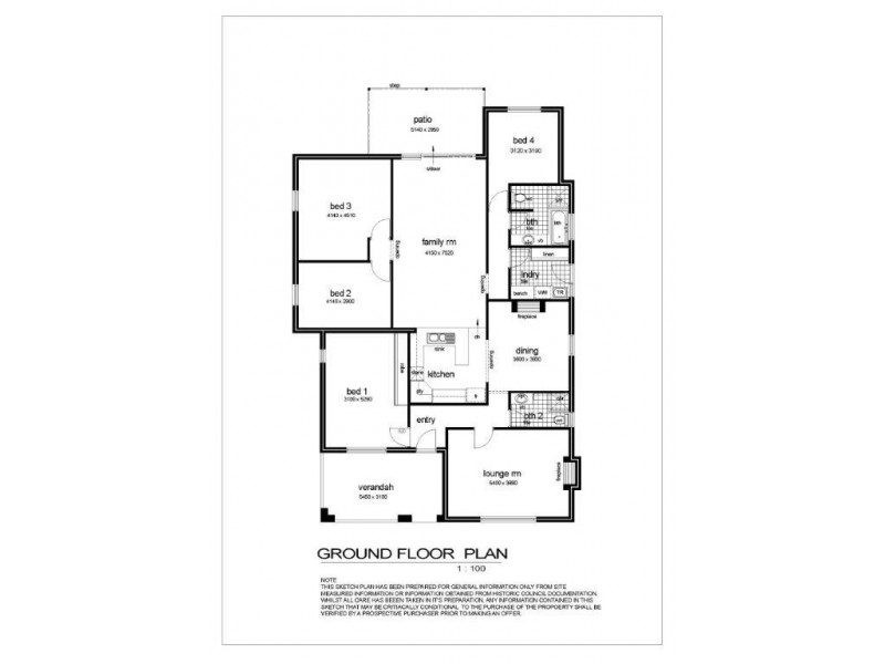 133 Tenth Avenue, Inglewood WA 6052 Floorplan