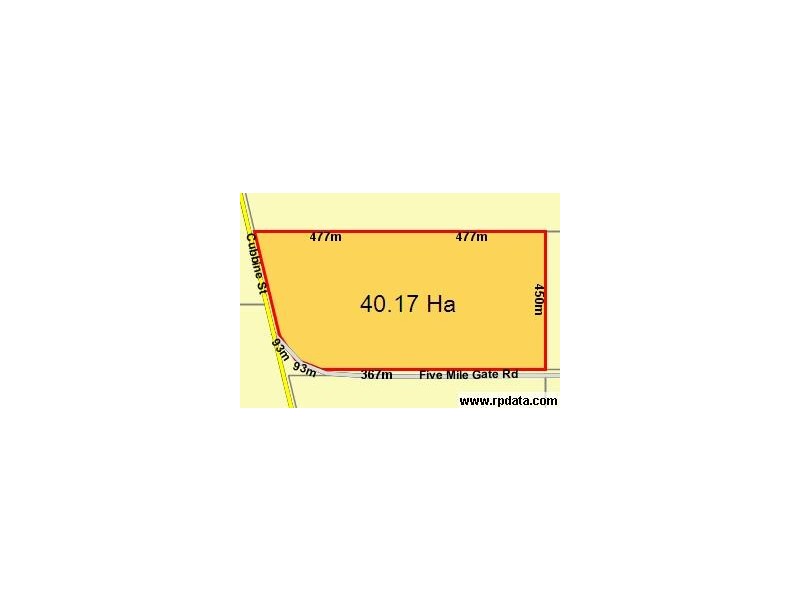 Lot 5466 Five Mile Gate Rd, Cunderdin WA 6407