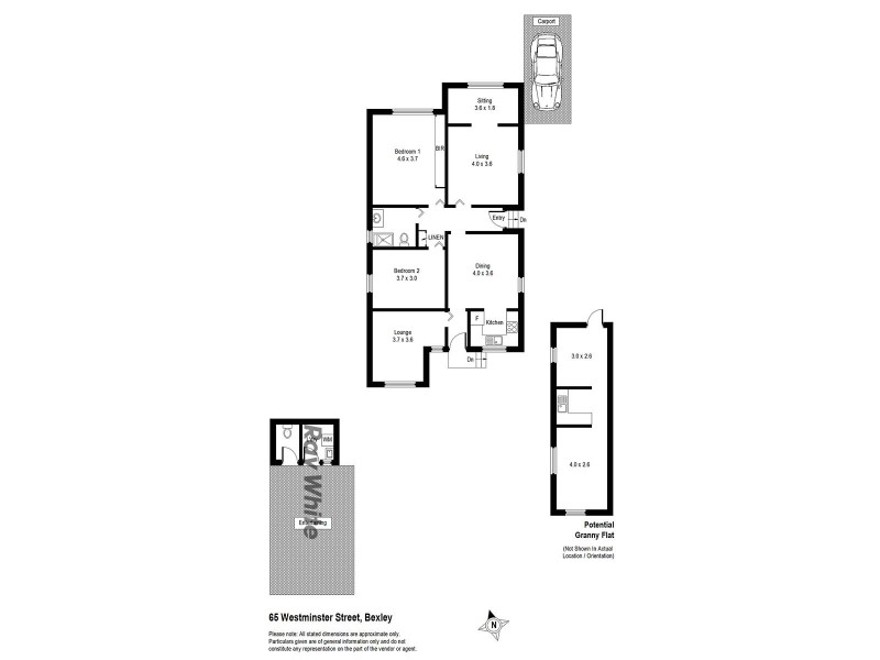 65 Westminster Street, Bexley NSW 2207 Floorplan
