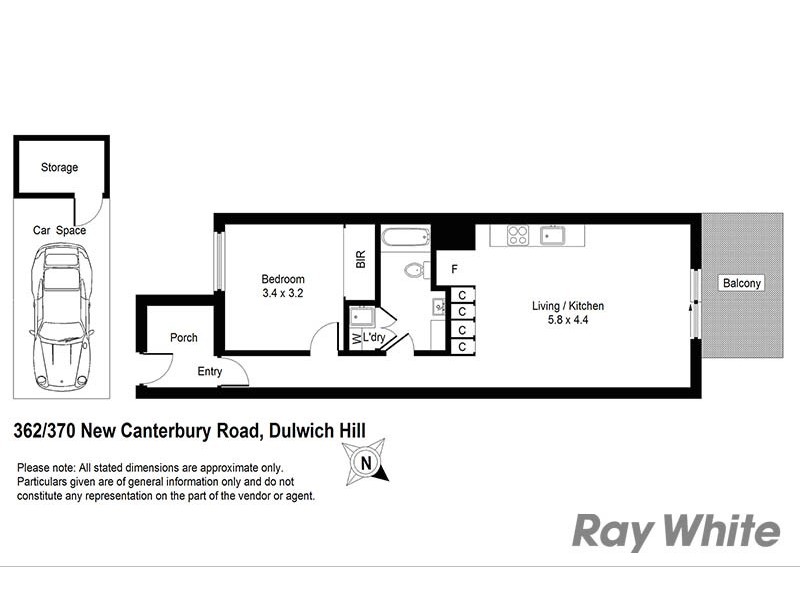 202/362-370 New Canterbury Road, Dulwich Hill NSW 2203 Floorplan