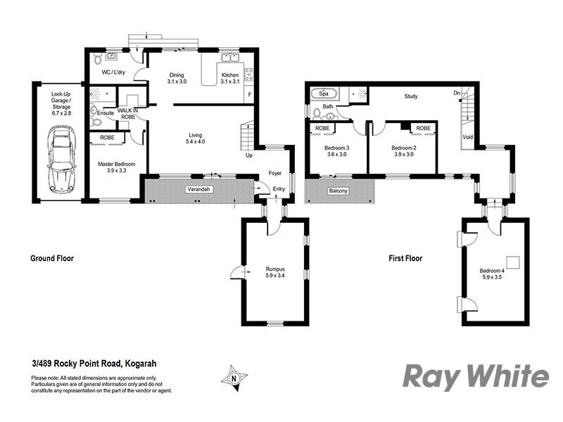 3/489 Rocky Point Road, Sans Souci NSW 2219 Floorplan