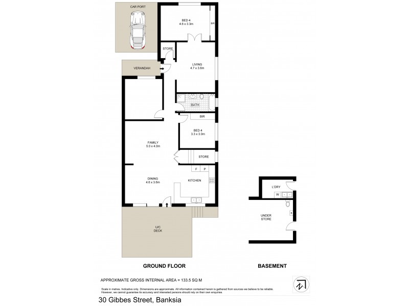 30 Gibbes Street, Banksia NSW 2216 Floorplan